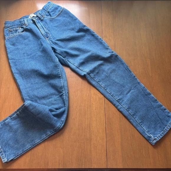 L.L. Bean flannel lined jeans Women's Size 4 - Picture 4 of 8